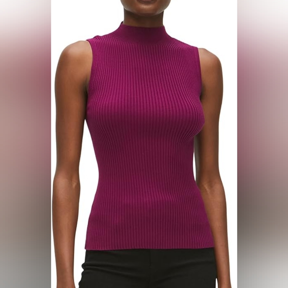 Michael Stars Kara Top in Plum